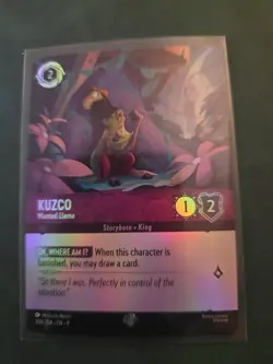 KUZCO Wanted Llama - Disney Lorcana 209/204 - EPIC - Fabled - Image 1