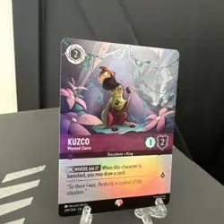 Disney Lorcana TCG Fabled - Kuzco Wanted Llama - Epic Foil - 209/204 - Image 2