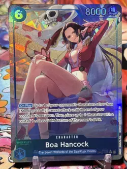 BOA HANCOCK - One Piece OP07-051 - PROMO SR Super Rare - Seven Warlords - Image 1