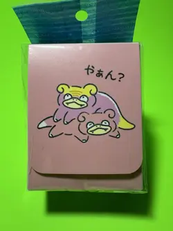 Slowpoke Slowbro Slowking Deck Box Japanese Pokemon Center Exclusive Sealed New - Image 1