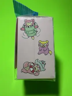 Slowpoke Slowbro Slowking Deck Box Japanese Pokemon Center Exclusive Sealed New - Image 4