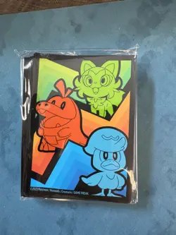 Pokemon Scarlet and Violet Paldea Evolved card sleeves, SEALED - Image 1