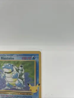 Blastoise Celebrations Classic Collection 2/102 Holo Base Set Pokemon Card - Image 4