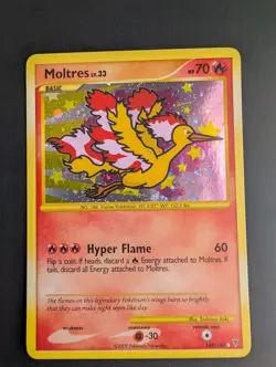 Moltres Pokemon Card 149/147 Secret Rare Holo Supreme Victors - Image 1