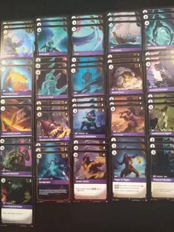 RIFTBOUND LEAGUE OF LEGENDS **(58)** ENGLISH FOIL CARDS. NEVER PLAYED! - Image 1
