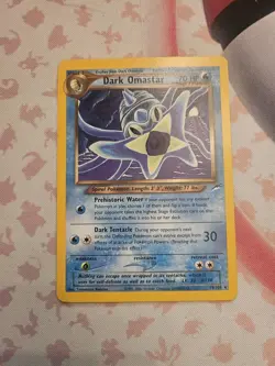 Omastar Dark 19/105 Neo Destiny Unlimited Edition Regular Card - Image 1