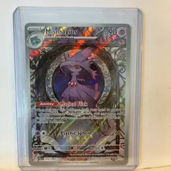 Mismagius Scarlet & Violet Paldea Evolved Holo Illustration Pokemon Card 212/193 - Image 1