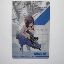 Goddess Of Victory: NIKKE Gun Girl Metal Card Collection Vol.3 RUMANI Waifu Card - Image 1
