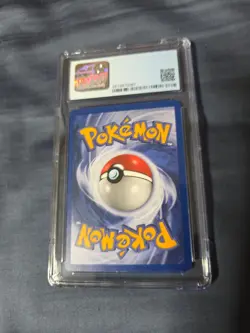 Pokemon CGC 7.5 Graded Card Moltres Black Star Promo 21 Error Illustrator - Image 4