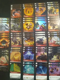 RIFTBOUND LEAGUE OF LEGENDS **(64)** ENGLISH FOIL CARDS. NEVER PLAYED! - Image 1