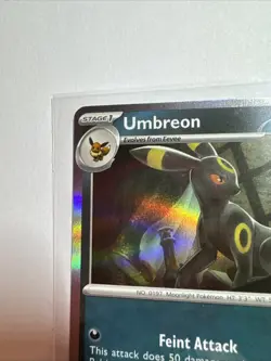 Umbreon 059/131 Prismatic Evolutions Cosmos Holo Costco Exclusive Pokemon Card - Image 2