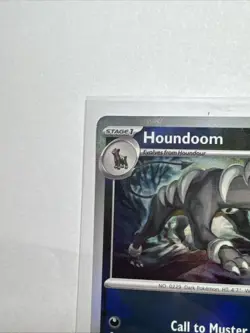 Houndoom - 063/131 - Pokeball Holo - Prismatic Evolutions - Pokemon Card - NM/M - Image 2