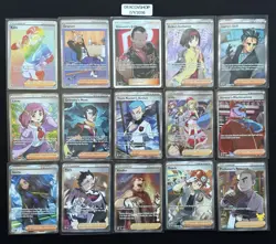 Pokemon TCG Full Art Trainer cards - Lot Of 25 - NM - Trainers, Items, Stadiums - Image 1