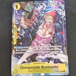 Bandai One Piece CCG Donquixote Rosinante Special Character Card OP12-108 - Image 1