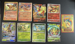 Pokemon 38 card Eeveelutions lot eevee umbreon leafeon flareon jolteon ands more - Image 3