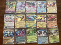 15 ALL ULTRA RARE Pokemon Cards Lot (Vs & ex) No Duplicates No Bulk Near Mint - Image 1
