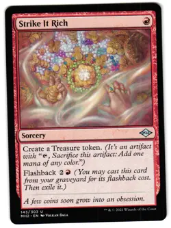 Strike It Rich 143 U Modern Horizons 2 NM MTG - Image 1