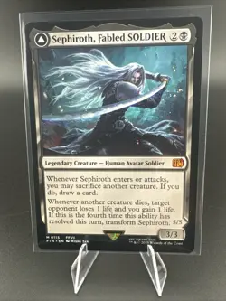 Sephiroth, Fabled SOLDIER - NM - MTG - Final Fantasy - FIN #115 NON-FOIL - Image 2