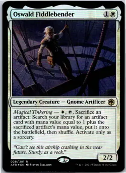 Oswald Fiddlebender R Foil Adventures in the Forgotten Realms 28 NM - Image 1