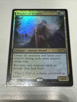 1x Unplayed / NM Special And Unique Foil Prophet Of Kruphix - Image 1