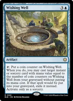 WISHING WELL x4 mtg NM-M Bloomburrow 4 Rare - Image 1