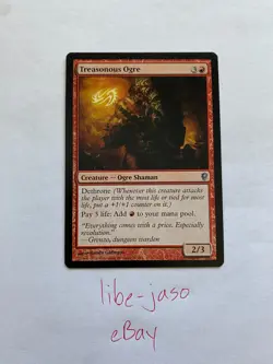 MTG Treasonous Ogre Conspiracy 36/210 Regular Uncommon - Image 1