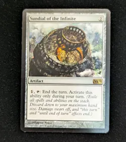 Sundial of the Infinite M12 Magic 2012 x1 LP MTG - English - Image 1