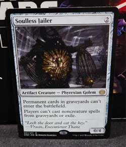 magic the gathering - Soulless Jailer - Artifact Creature - Phyrexian Golem - Image 1