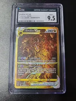 Giratina VSTAR GG69/GG70 CGC 9.5 MINT+ Crown Zenith Galarian Gallery Pokemon - Image 3