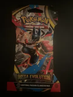 (VERY HEAVY) 33.20g Pokemon TCG Mega Evolution Sleeved Booster Pack (SEALED)✅ - Image 2