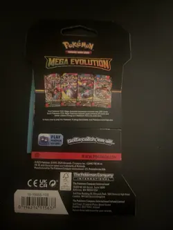 (VERY HEAVY) 33.20g Pokemon TCG Mega Evolution Sleeved Booster Pack (SEALED)✅ - Image 4