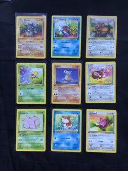 Pokemon Cards: 1st Edition Jungle 28 Card Non-Holo Lot - Image 3
