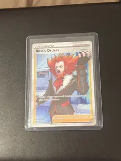 Pokemon TCG Boss’s Orders TG24/TG30 Full Art Trainer Lost Origin - Image 1