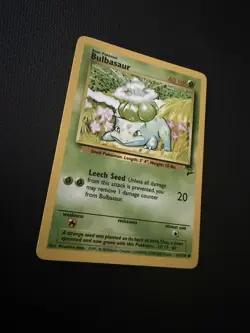 Near mint Pokemon Bulbasaur 67/130 Base 2 NM - Image 2