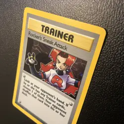 Rocket's Sneak Attack 16/82 Team Rocket Holo Rare Pokemon Gem Mint Condition - Image 4