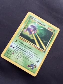Sabrina’s Venonat 96/132 | Gym Heroes | Non Holo Pokemon Card NM - Image 3