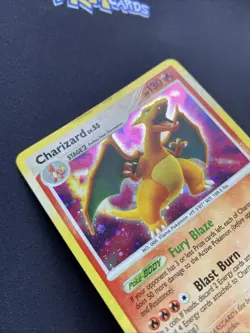 Pokemon TCG Charizard Secret Wonders 3/132 Holo Bleed Swirl Rare MP. - Image 4