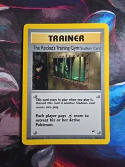 Pokemon The Rocket's Training Gym 104/132 Gym Heroes Unlimited Non Holo Rare - Image 1