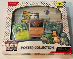 Pokemon TCG: Scarlet & Violet 151 Poster Collection Factory Sealed Box - Image 1