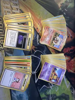 Complete Pokemon Base Set Commons And Uncommons NM-PL Japanese Authentic Vintage - Image 1