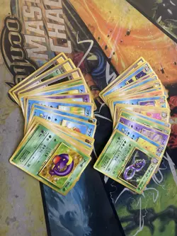 Complete Fossil Set Commons And Uncommons NM-LP Japanese Vintage Pokemon Cards - Image 1