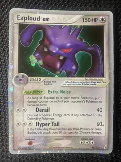 Exploud ex Ultra Rare Holo EX Crystal Guardians 92/100 Pokemon TCG 2006 - Image 1