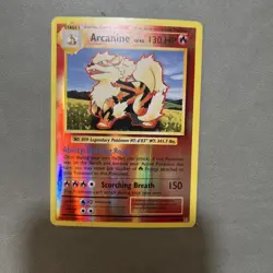 Pokemon TCG - Arcanine Reverse Holo XY - Evolutions 18/108 - Image 1
