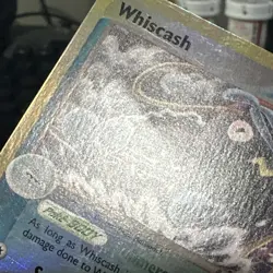 Pokemon Whiscash 48/97 EX Dragon Vintage Reverse Holo Uncommon HP-MP - Image 4