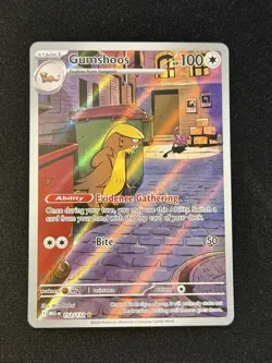 Pokemon Gumshoos 153/132 Holo Illustration Rare: Mega Evolution - Image 1
