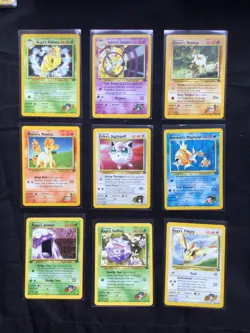 Pokemon Cards: Gym Challenge 15 Card Non-Holo Lot - Image 1