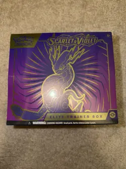 Pokemon TCG: Scarlet & Violet MIRAIDON ELITE TRAINER BOX 9 Packs SV01 - Image 1