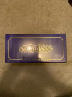Pokemon TCG: Scarlet & Violet MIRAIDON ELITE TRAINER BOX 9 Packs SV01 - Image 2