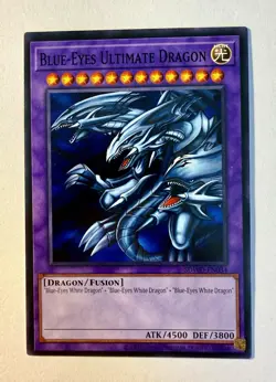 Blue-Eyes Ultimate Dragon - SDWD-EN034 - Common - Unlimited Misprint Yugioh - Image 1