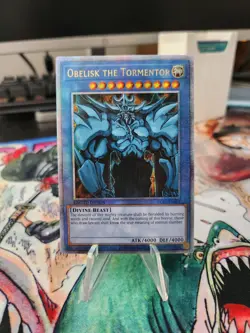 Obelisk the Tormentor (Quarter Century Secret Rare) LC01-EN001 - Image 1